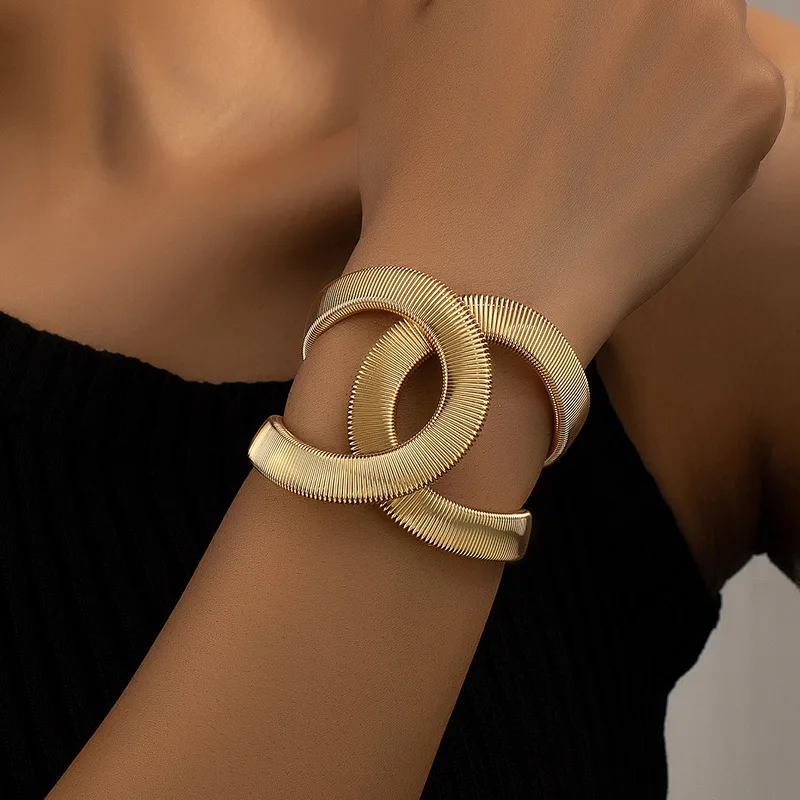 Exclusive Double Gold Elegance Bracelet