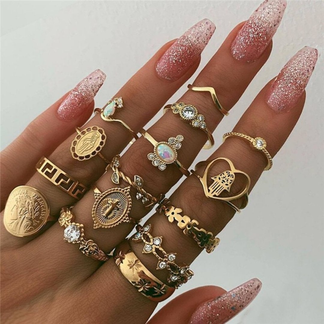Vintage Unique Ring Set