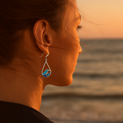 Maya - Water Wave Earrings