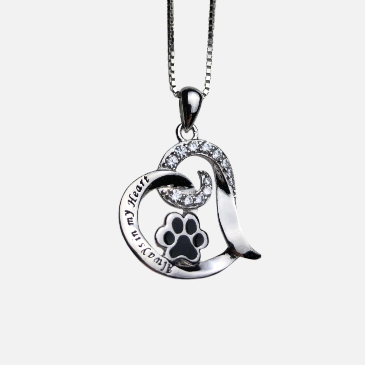 Elegant Dog Memorial Necklace