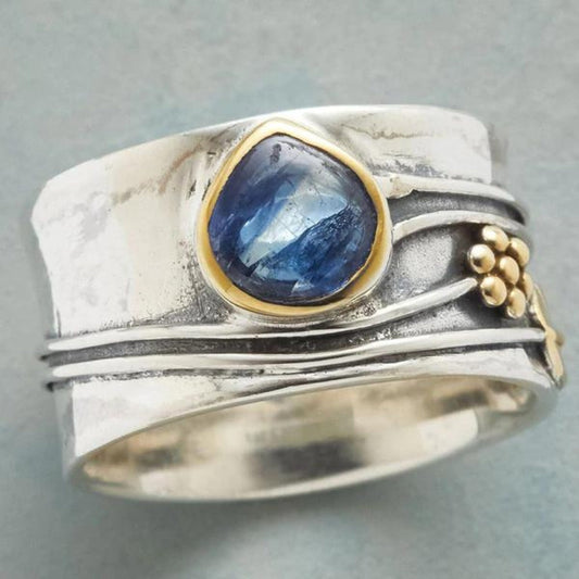 Exclusive Boho Gemstone Mindfulness Ring