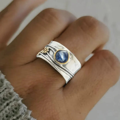 Serenity - Blue Stone Ring