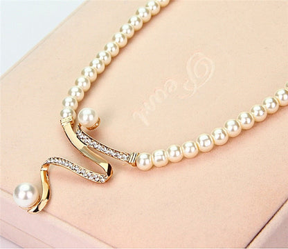 Natural Pearl Jewelry Set