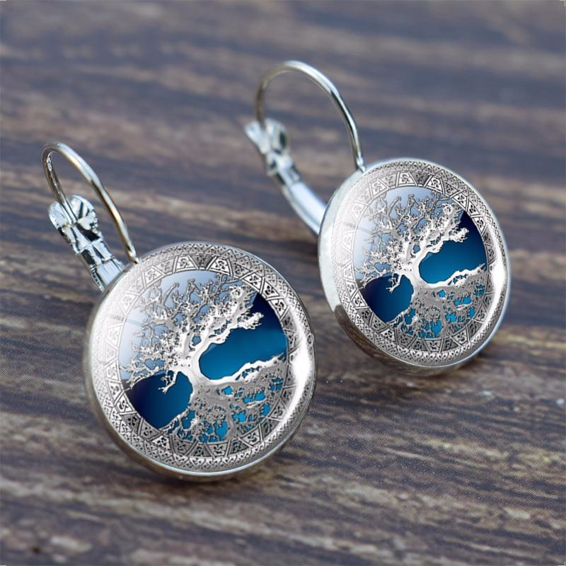 Harmony - Silver Tree Earrings