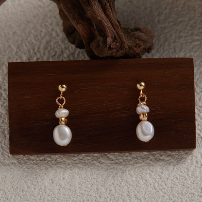 Classy Pearl Drop Earrings