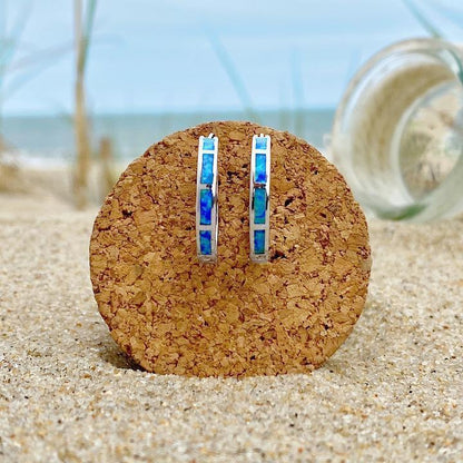 Serenity - Ocean-Inspired Silver Earrings