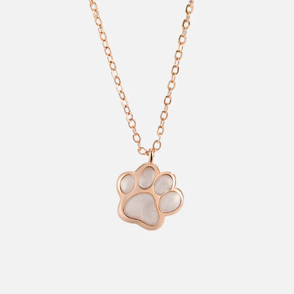 Necklace with Paw Charm