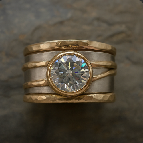 Radiance - Vintage Zirconia Ring