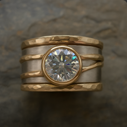 Radiance - Vintage Zirconia Ring