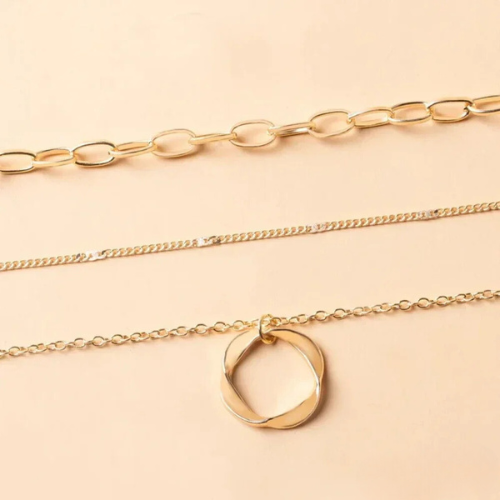 Nina - Vintage Gold Necklace