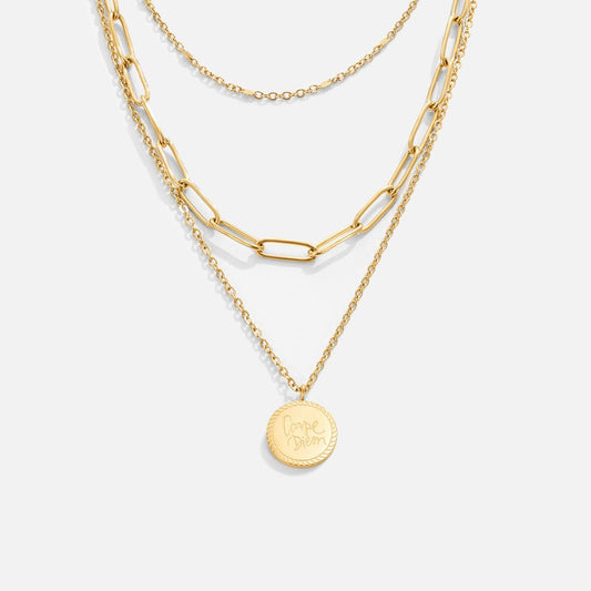 Janie Coin Layered Necklace