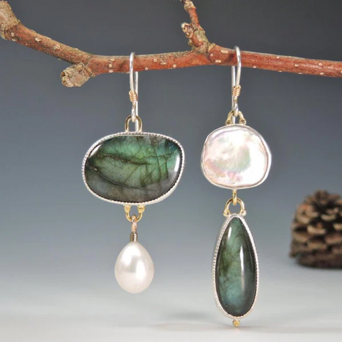 Timeless Natural Gemstone Earrings