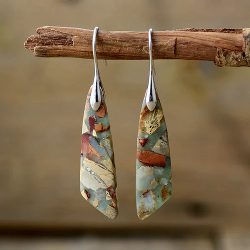 Natural Stone Earrings