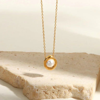 Golden Pearl Ocean Chain